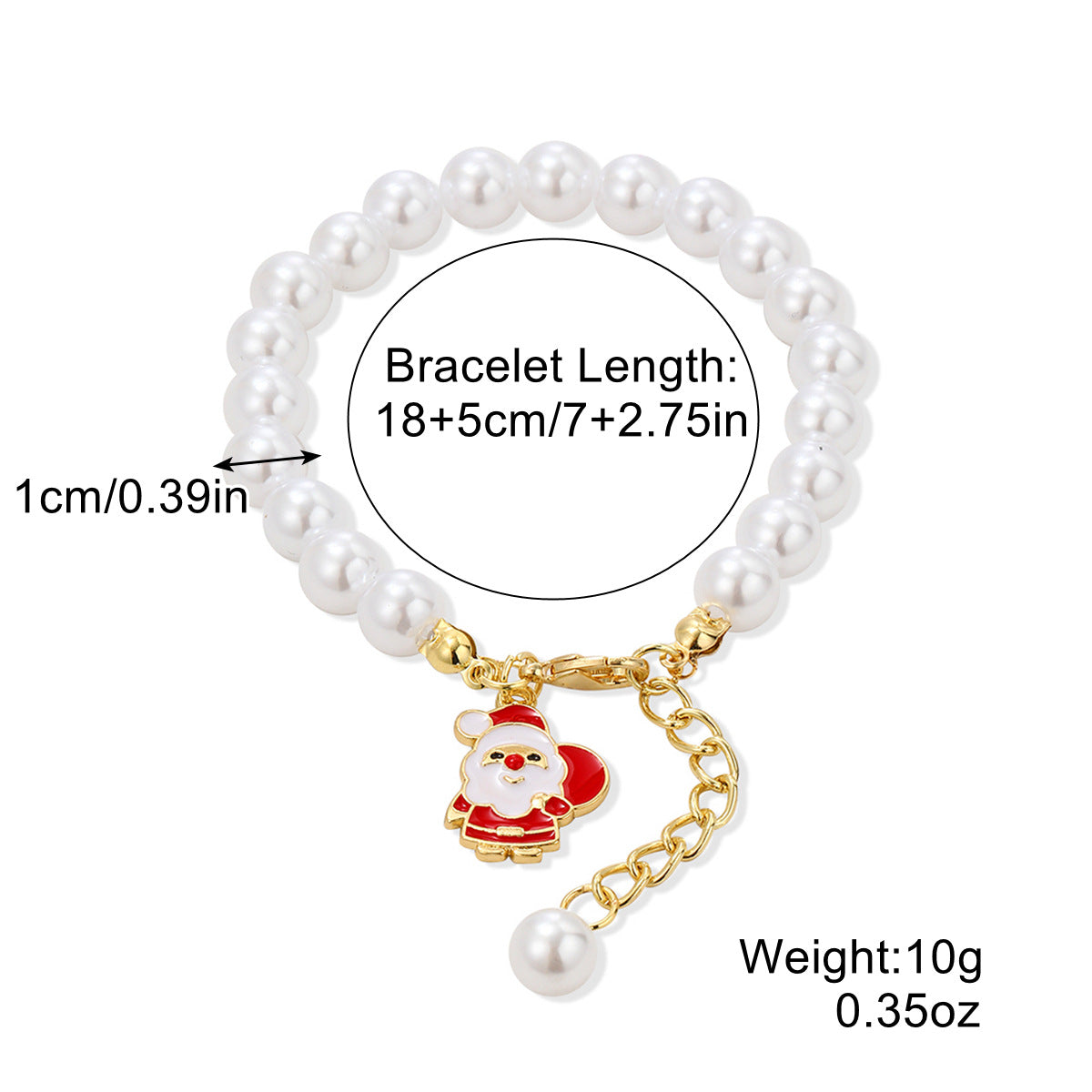 Wholesale Christmas Crystal Alloy Bracelet